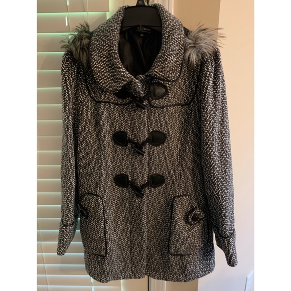 CoffeeShop Jackets & Blazers - Tweed Jacket with detachable hood (Ladies)